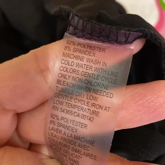 ALLISON DALEY | Size PL | black sleeveless blouse - Picture 6 of 7